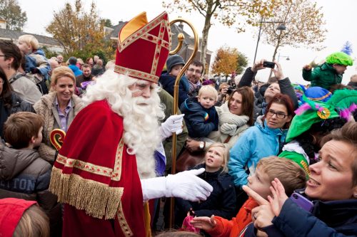 The arrival of Sinterklaas in the city of Zaltbommel