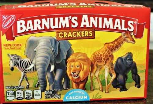 box of animal crackers