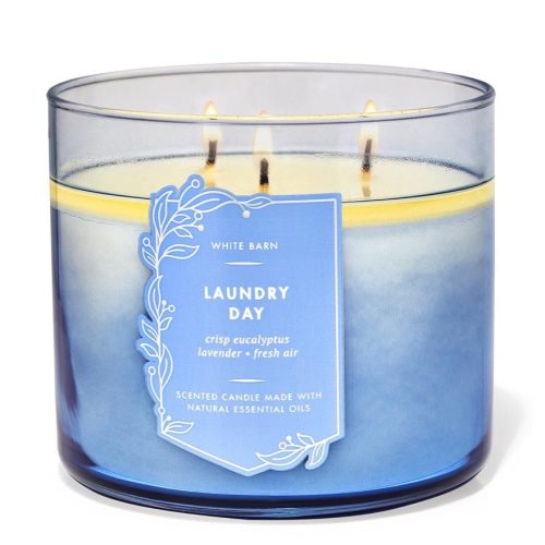 bath and body works laundry day candle