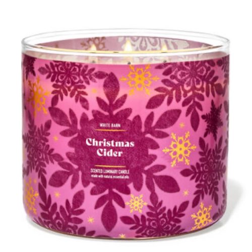 bath and body works christmas cider candle