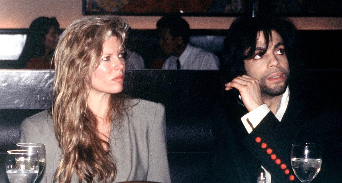 Kim Basinger and Prince circa 1988