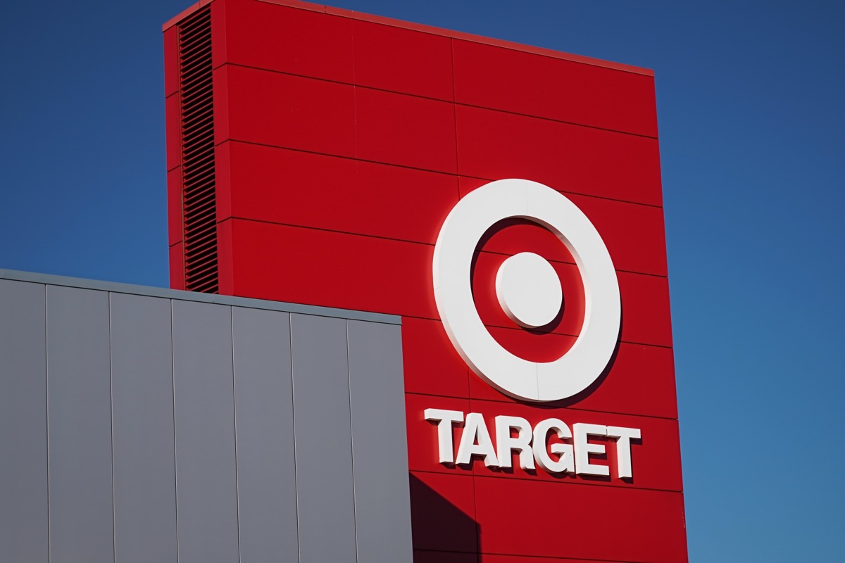 sign for target store