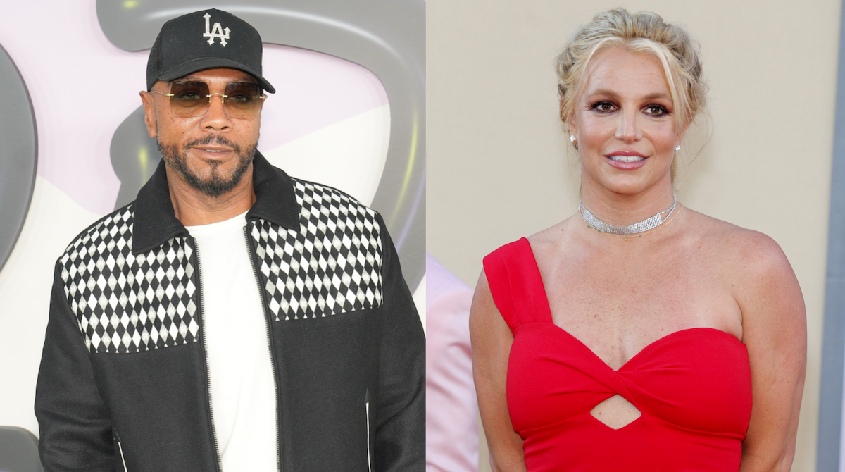 Timbaland in 2023; Britney Spears in 2019