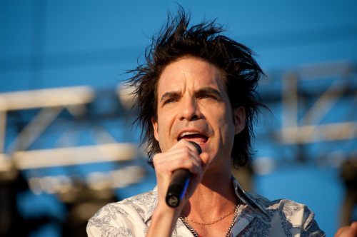 SACRAMENTO, CA - JULY 24: Pat Monahan with Train performs at Thunder Valley Casino and Resort in Lincoln, California on July 24th, 2011