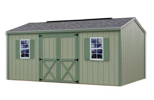 Best Barns Cypress 10X16 Wood Shed Kit