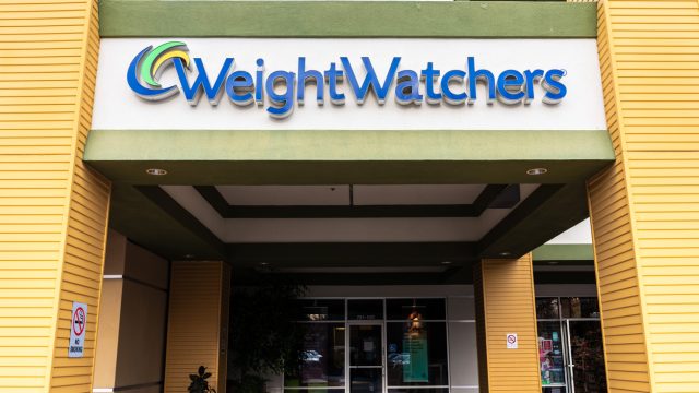 The exterior of a WeightWatchers location