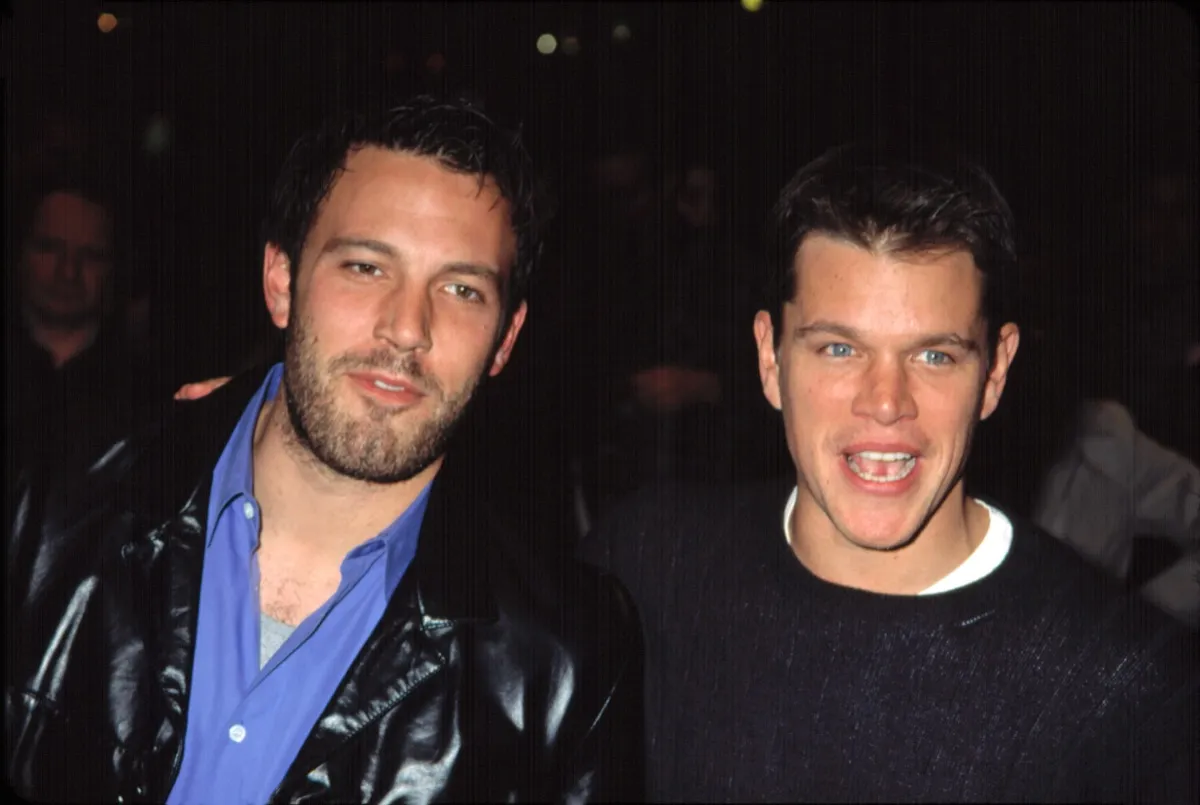 Ben Affleck and Matt Damon in 2001