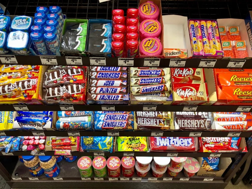 Candy in Checkout Lane