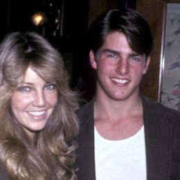 Heather Locklear and Tom Cruise in 1982