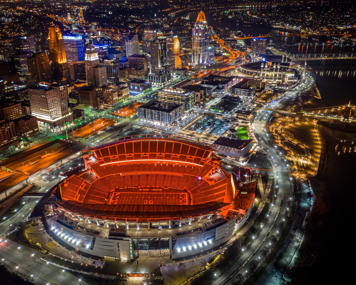 Paycor Stadium Cincinnati, Ohio USA - 
