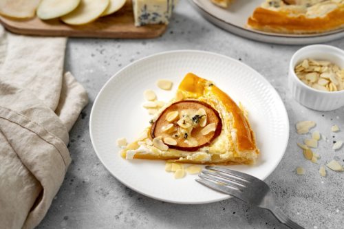 Pear and Blue Cheese Tartlets