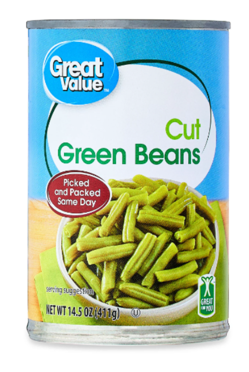 great value cut green beans