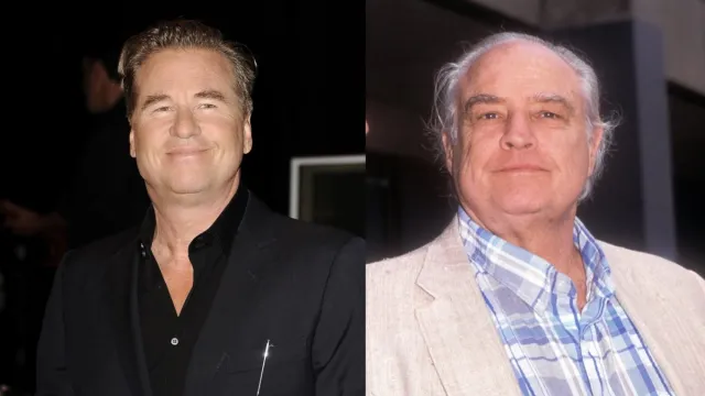 Val Kilmer in 2013 and Marlon Brando in 1990