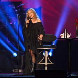 Barbra Streisand performing in Chicago in 2019