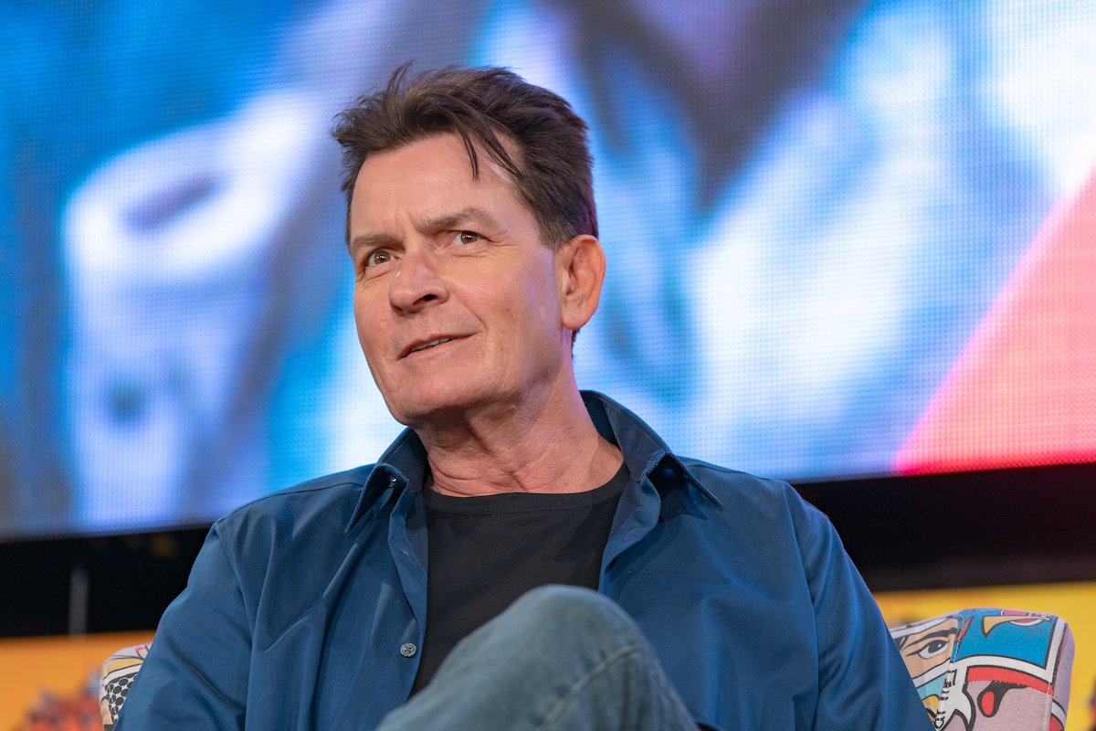 Charlie Sheen at German Comic Con Dortmund Spring Edition in 2019