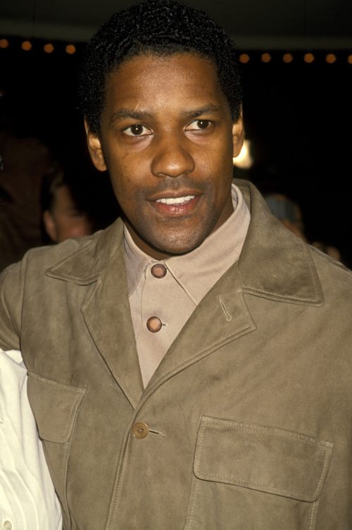Denzel Washington at a screening of "The Pelican Brief" in 1993