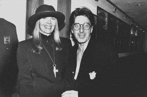 Diane Keaton and Al Pacino a screening of "Sea of Love" in 1989
