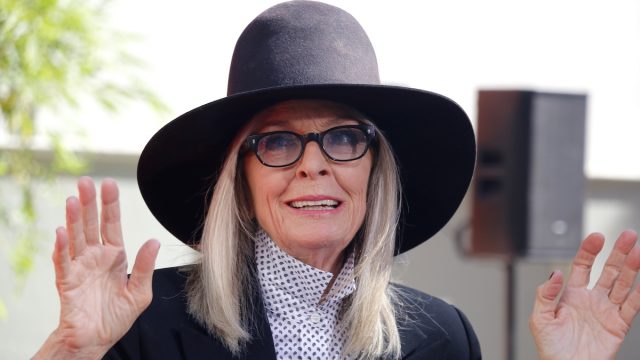 Diane Keaton at the TCL Chinese Theatre in 2022