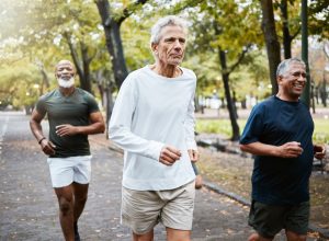 older men running