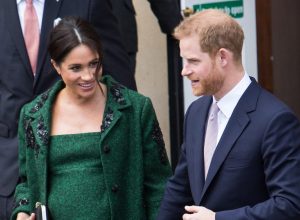 Meghan Markle and Prince Harry in London in 2019