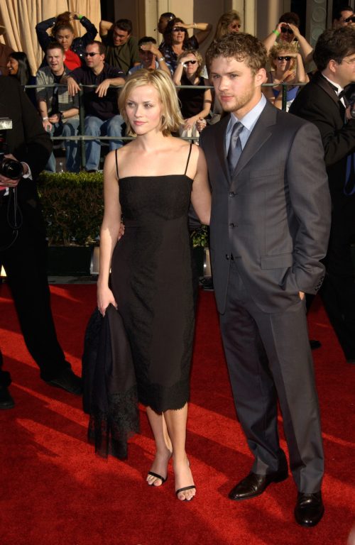 Reese Witherspoon and Ryan Phillippe at the 2002 SAG Awards