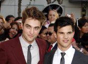 Robert Pattinson and Taylor Lautner at the premiere of "The Twilight Saga: Eclipse" in 2010