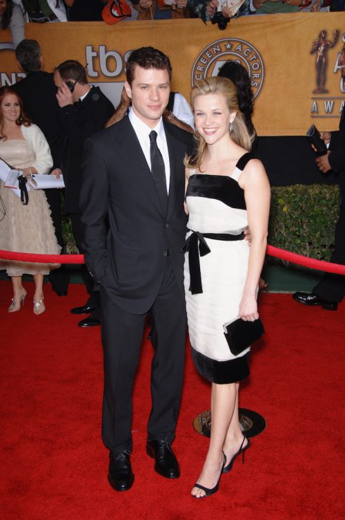 Ryan Phillippe and Reese Witherspoon at the 2006 SAG Awards