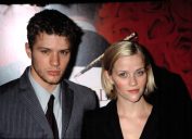 Ryan Phillippe and Reese Witherspoon at the premiere of "Gosford Park" in 2001