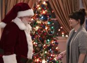Tim Allen and Casey Wilson in "The Santa Clauses"