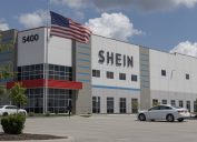Whitestown - July 30, 2023: SHEIN e-commerce distribution center. SHEIN is one of the largest fashion and accessory retailers in the world.