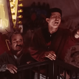 Bob Hoskins and John Leguizamo in "Super Mario Bros."