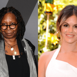 Whoopi Goldberg in 2017; Rachel Bilson in 2019