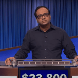 Yogesh Raut on "Jeopardy!" in January 2023