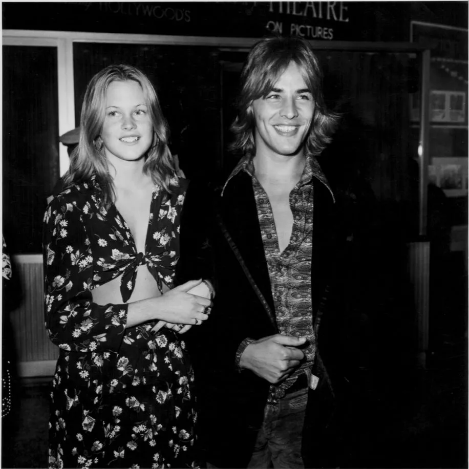 Melanie Griffith and Don Johnson in 1972