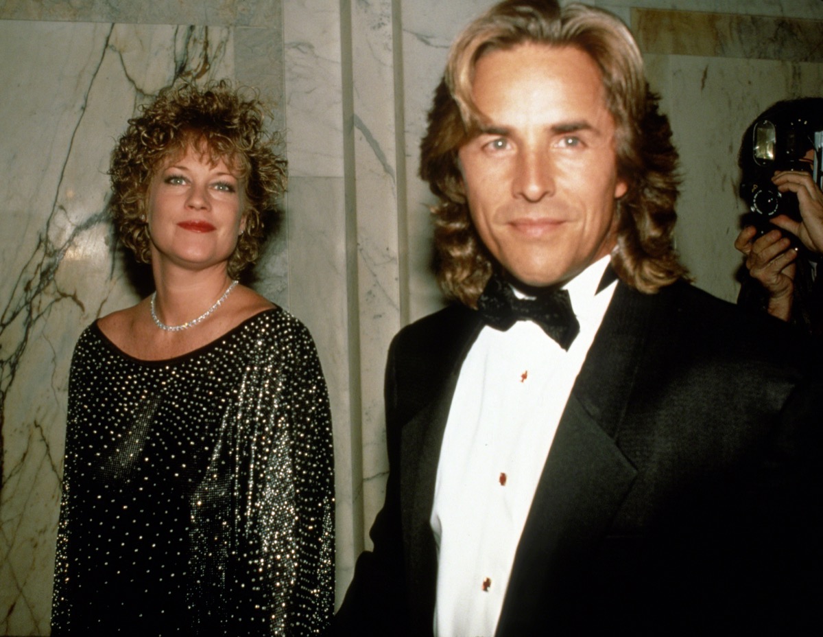 Don Johnson and Melanie Griffith in 1989
