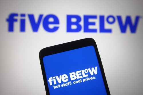 Five Below Logo on Phone