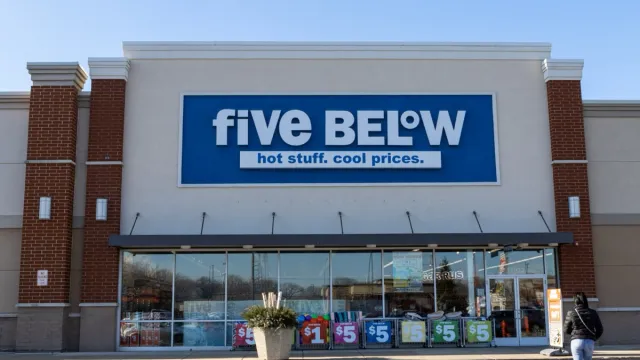 Five Below Storefront