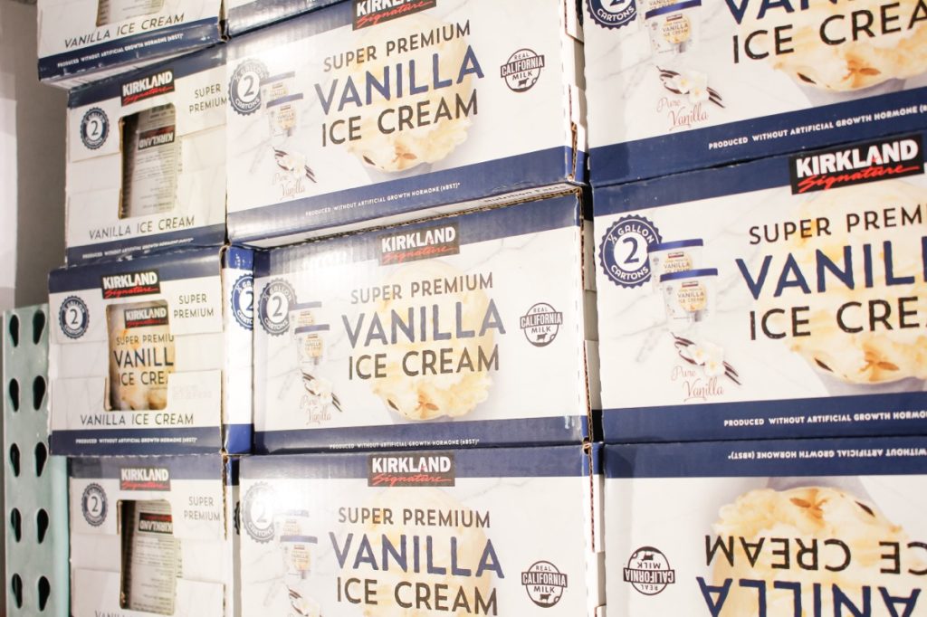 Kirkland Vanilla Ice Cream