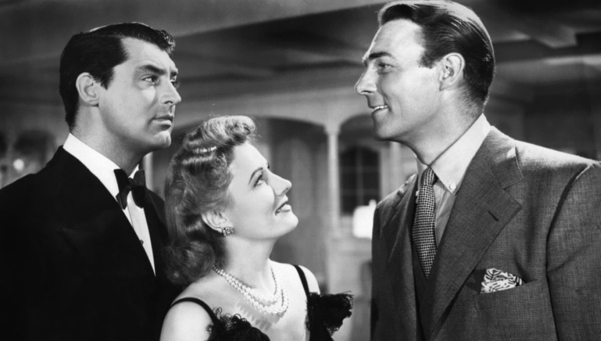 Cary Grant, Irene Dunne, and Randolph Scott in My Favorite Wife