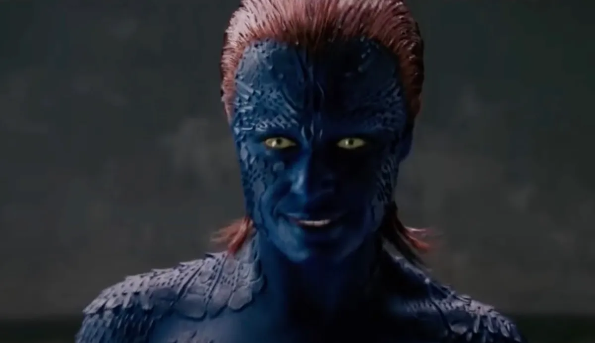 Rebecca Romijn as Mystique in X-Men