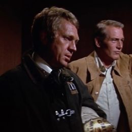 Steve McQueen and Paul Newman in Towering Inferno