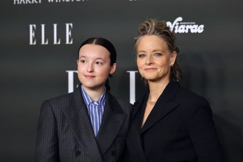 Bella Ramsey and Jodie Foster at Elle's Women in Hollywood Celebration in December 2023