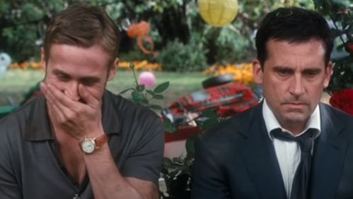 Ryan Gosling and Steve Carell in "Crazy, Stupid, Love"