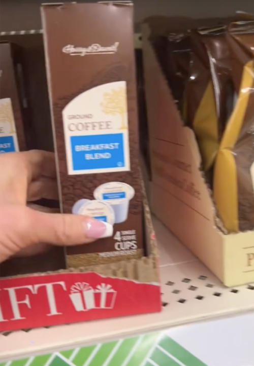 Coffee sold at Dollar Tree