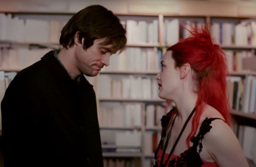 Jim Carrey and Kate Winslet in "Eternal Sunshine of the Spotless Mind"