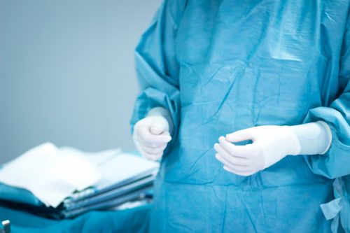 Hospital surgery emergency operating room photo.