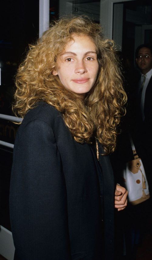 Julia Roberts at the premiere of "Miss Firecracker" in 1989