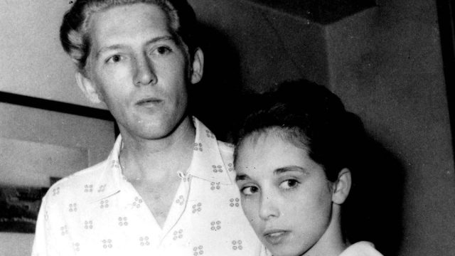 Jerry Lee Lewis and Myra Williams in 1958