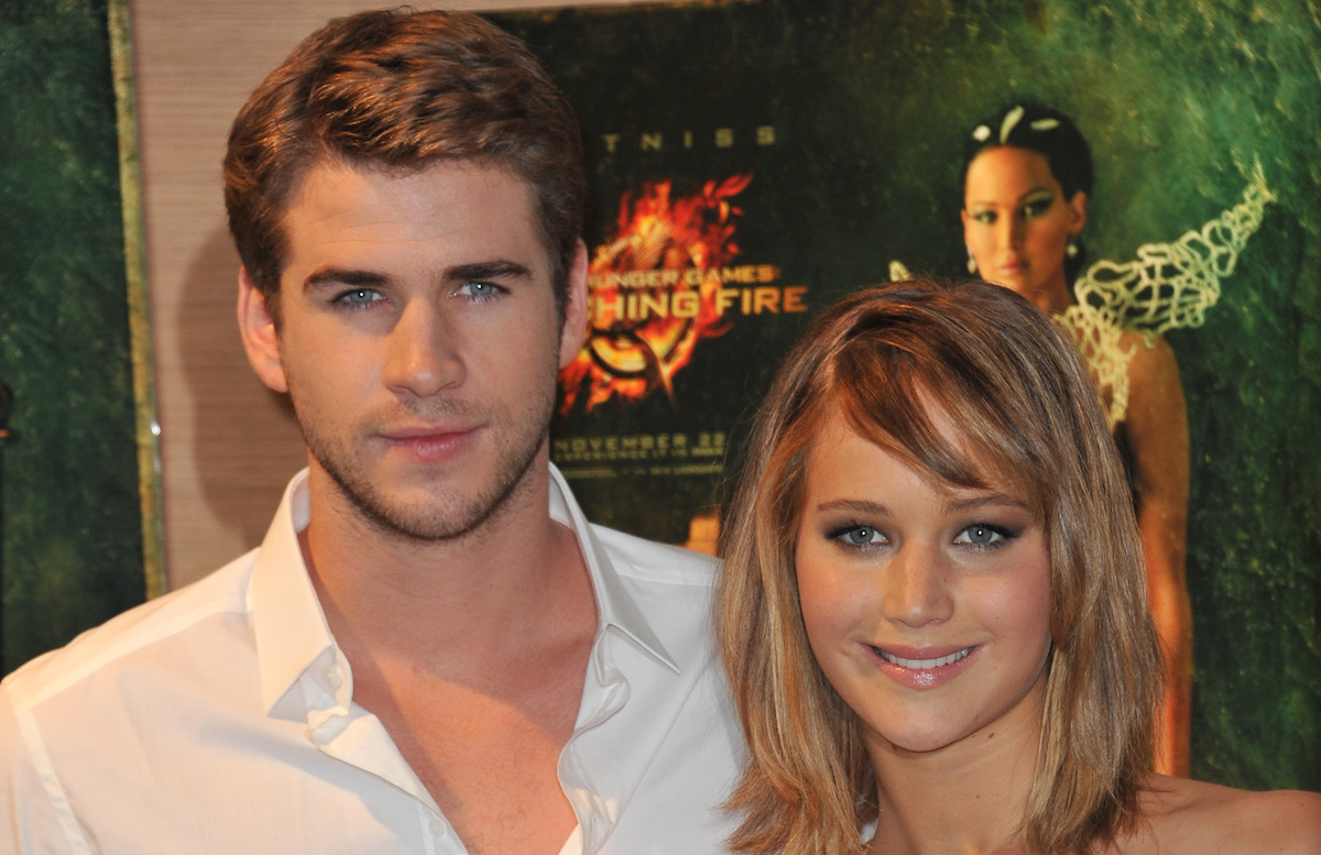 Liam Hemsworth and Jennifer Lawrence at the 2013 Cannes Film Festival