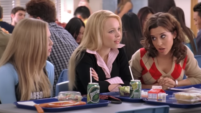 Amanda Seyfried, Rachel McAdams, and Lacey Chabert in "Mean Girls"